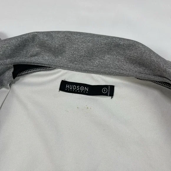 HUDSON OUTERWEAR ACTIVEWEAR ATHLETIC ZIP UP JACKET MEN'S SIZE: SMALL - Picture 7 of 12